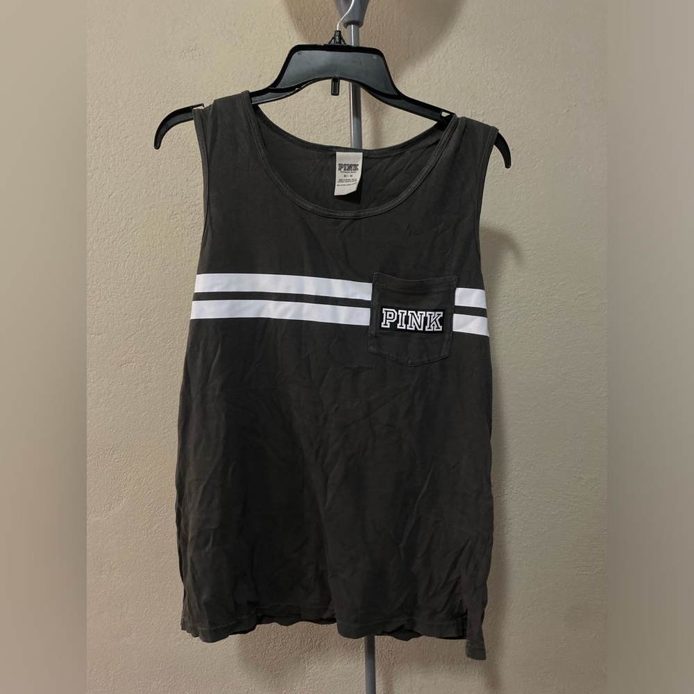 PINK || sleeveless top